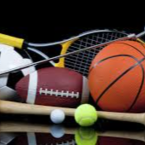 Various sports equipment
